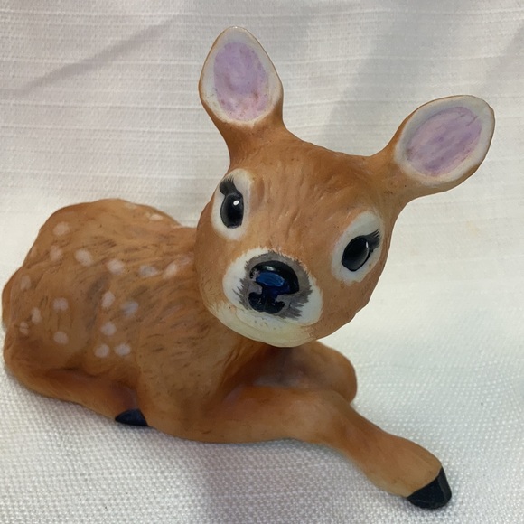 Vintage Snuggle Babies Fawn Figure - Picture 6 of 7
